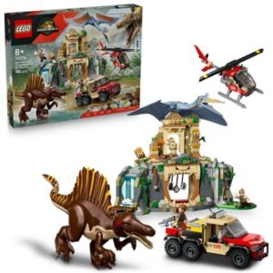 LEGO 76976 Spinosaurus en Quetzalcoatlus Luchtmissie