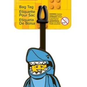 LEGO Bagagelabel Man in Haaienpak