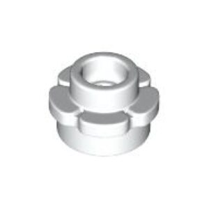 LEGO Bloem 1x1 met 5 Blaadjes WIT (100 stuks)