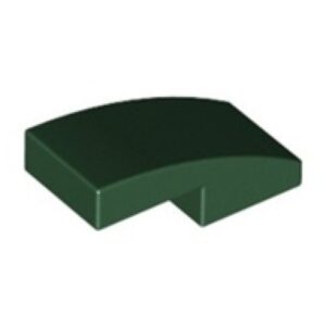 LEGO Boog 2x1 DONKERGROEN (100 stuks)