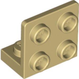 LEGO Bracket Inverted 1x2 - 2x2 BEIGE (100 stuks)