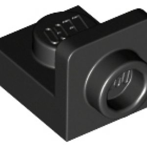LEGO Bracket Inverted 1x1 - 1x1 ZWART (100 stuks)