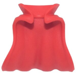LEGO Cape met Hoge Kraag ROOD