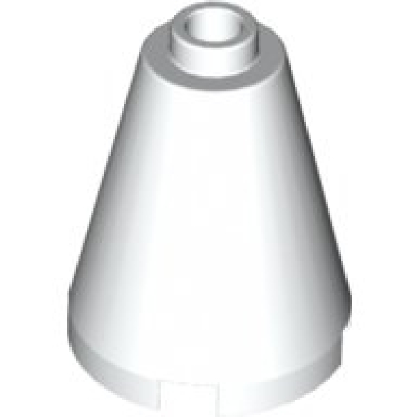 LEGO Cone 2x2x2 WIT (100 stuks)
