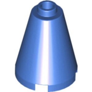 LEGO Cone 2x2x2 BLAUW (100 stuks)