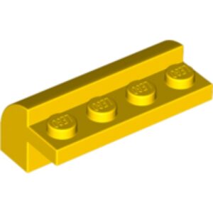 LEGO Boog 2x4x1 Afgerond GEEL (100 stuks)