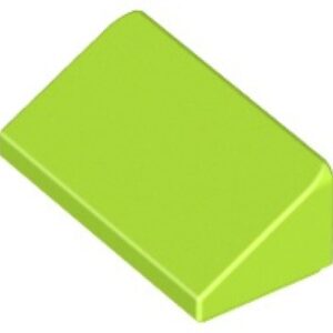 LEGO Dakpan 30 1x2 LIMEGROEN (100 stuks)