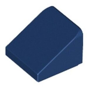 LEGO Dakpan 30 1x1 DONKERBLAUW (100 stuks)