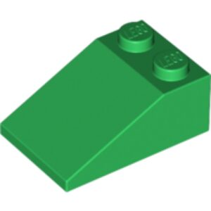 LEGO Dakpan 33 3x2 GROEN (100 stuks)