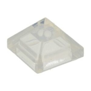LEGO Dakpan 45 1x1 Piramide TRANSPARANT (100 stuks)