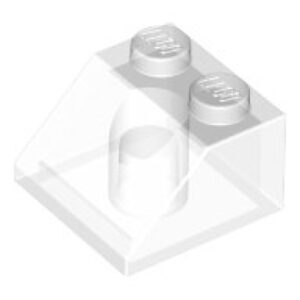 LEGO Dakpan 45 2x2 TRANSPARANT (100 stuks)