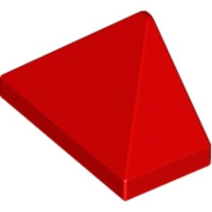 LEGO Dakpan 45 2x1 Triple ROOD (100 stuks)