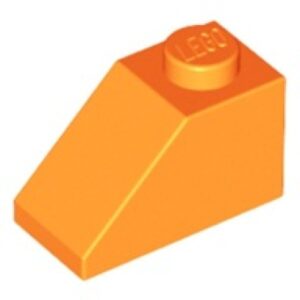 LEGO Dakpan 45 2x1 ORANJE (100 stuks)