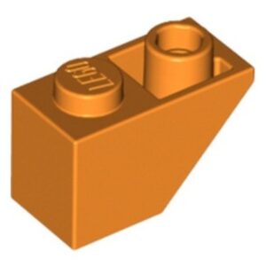 LEGO Dakpan 45 2x1 Inverted ORANJE (100 stuks)
