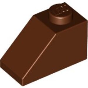 LEGO Dakpan 45 2x1 BRUIN (100 stuks)