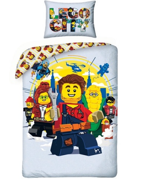 LEGO Dekbedovertrek City Harl Hubbs