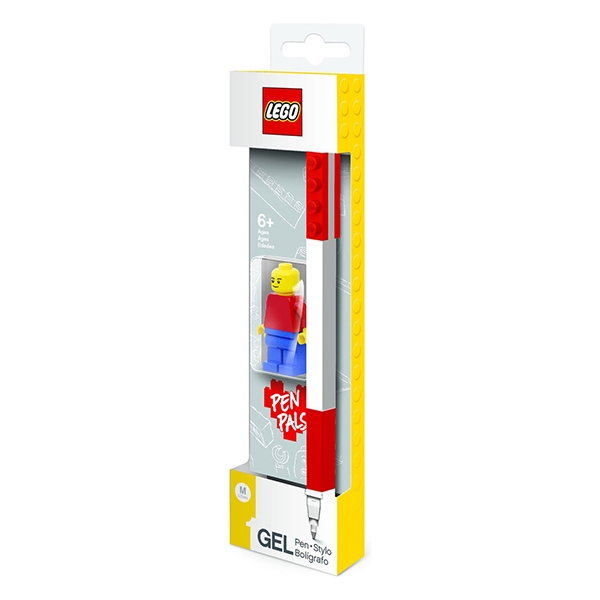 LEGO Gel Pen Met Minifiguur ROOD
