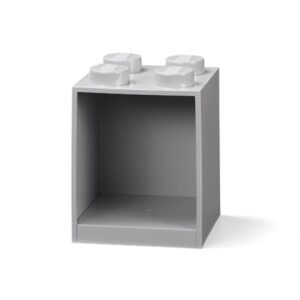 LEGO Iconic Wandschap Steen 4 LICHTGRIJS