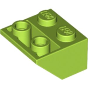 LEGO Dakpan 45 2x2 Inverted LIMEGROEN (100 stuks)