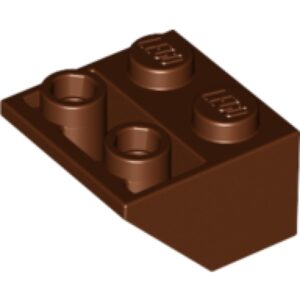 LEGO Dakpan 45 2x2 Inverted BRUIN (100 stuks)