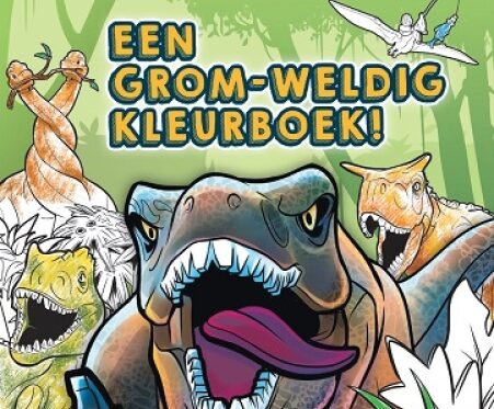 LEGO Jurassic World Een Grom-weldig Kleurboek!