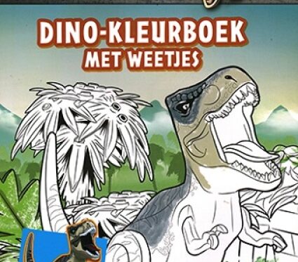 LEGO Jurassic World Dino Kleurboek met Weetjes