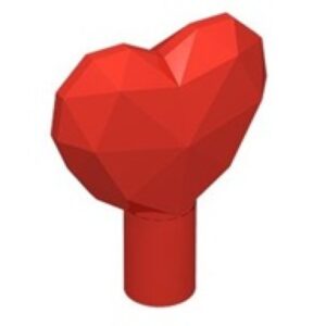 LEGO Juweel Hart ROOD (10 stuks)