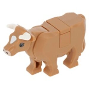 LEGO Koe met Witte Bles NOUGAT