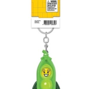 LEGO LED Sleutelhanger Meisje in Erwtenkostuum