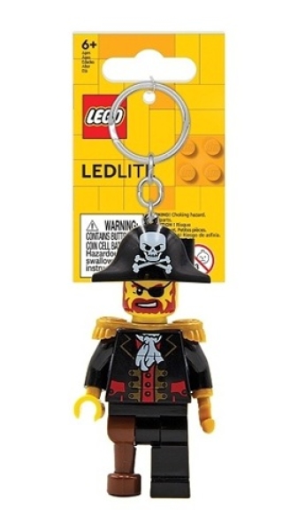 LEGO LED Sleutelhanger Kapitein Brickbeard