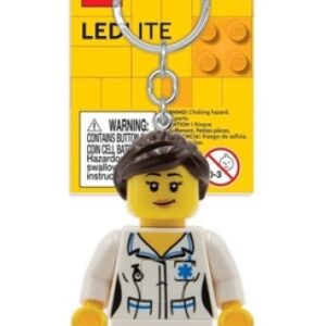 LEGO LED Sleutelhanger Verpleegster Wit Uniform