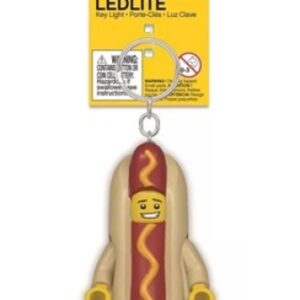 LEGO LED Sleutelhanger Man in Hotdogpak