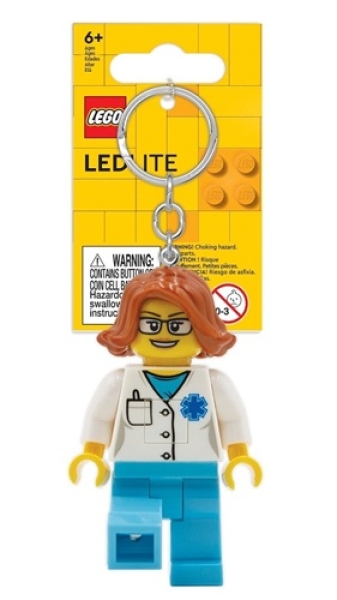 LEGO LED Sleutelhanger Dokter Vrouw