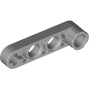 LEGO Liftarm 1x4 Dun LICHTGRIJS (100 stuks)