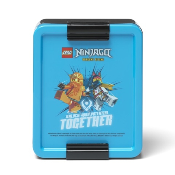 LEGO Lunchbox Ninjago Dragons Rising BLAUW