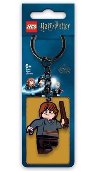 LEGO Metalen Sleutelhanger Ron Weasley