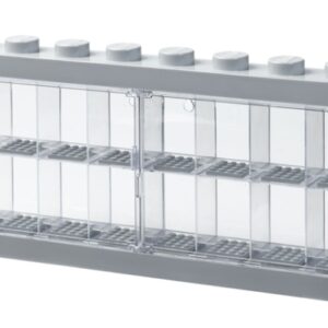 LEGO Minifiguur Display Case 16 LICHTGRIJS
