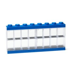 LEGO Minifiguur Display Case 16 BLAUW