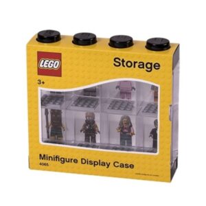 LEGO Minifiguur Display Case 8 ZWART