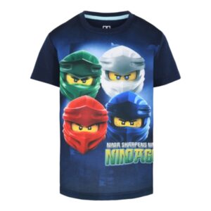 LEGO Ninjago T-Shirt DONKERBLAUW (M12010099 - Maat 110)