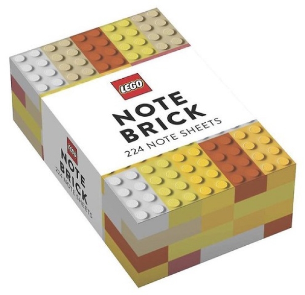 LEGO Note Brick Yellow-Orange