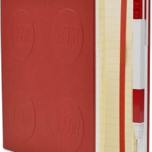 LEGO Notitieboek Deluxe met Pen ROOD