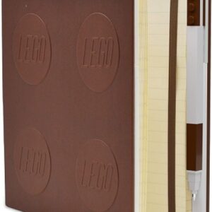 LEGO Notitieboek Deluxe met Pen BRUIN