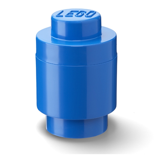 LEGO Opbergbox 1 Rond BLAUW