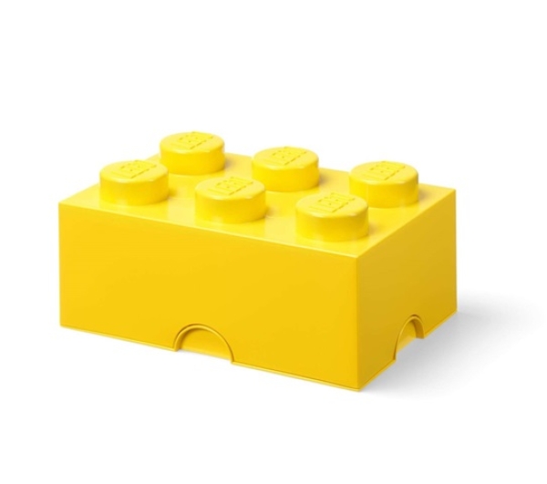 LEGO Opbergbox 6 GEEL