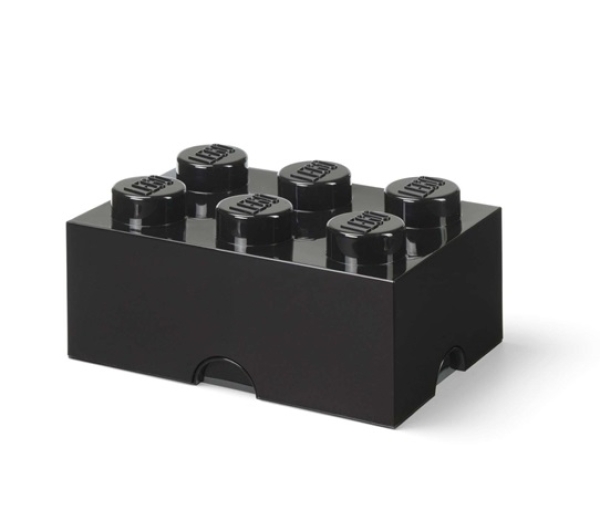 LEGO Opbergbox 6 ZWART
