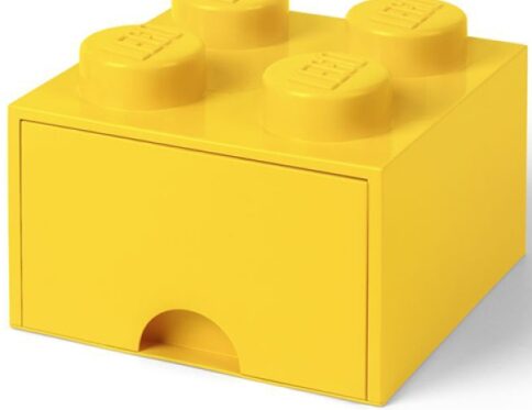 LEGO Opberglade 4 GEEL