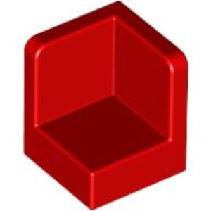 LEGO Paneel 1x1x1 Hoek ROOD (100 stuks)