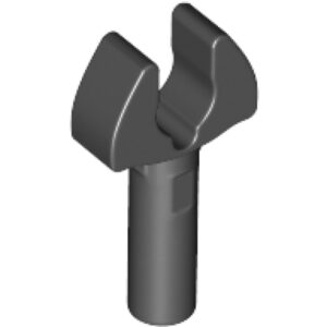 LEGO Pin met Mechanische Clip ZWART (100 stuks)