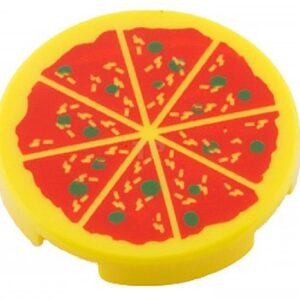 LEGO Pizza GEEL (10 stuks)
